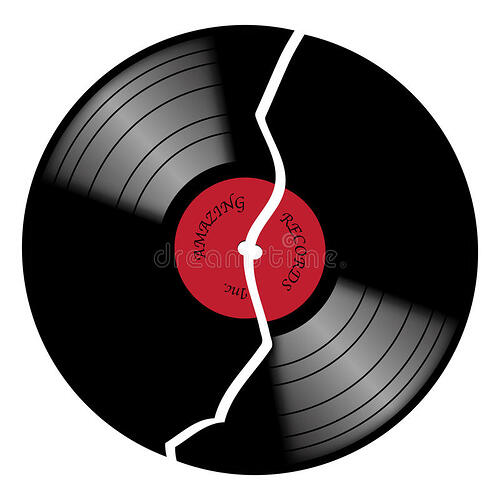 vinyl-rpm-broken-record-red-label-isolated-white-background-88301353