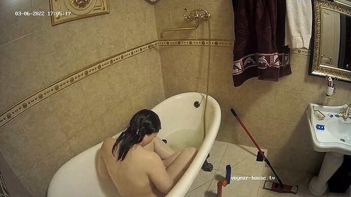 Is she shaving