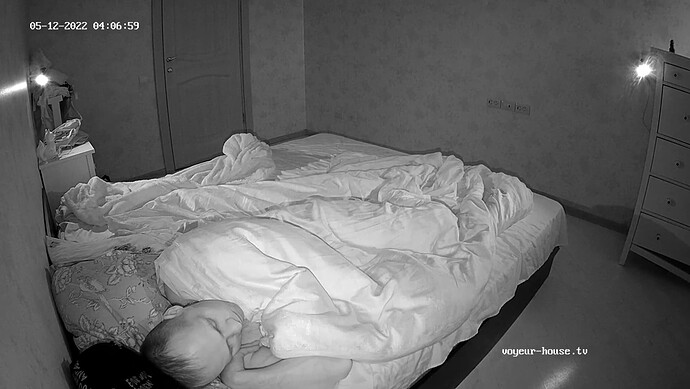 Loki steals the bed this time