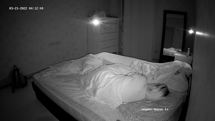Delilah in J&T bed