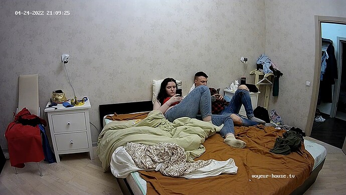They took the bed at last