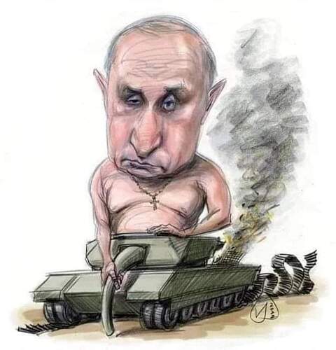 Putin tanked