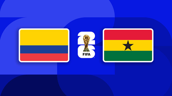 Colombia - Ghana   0407   0330   16