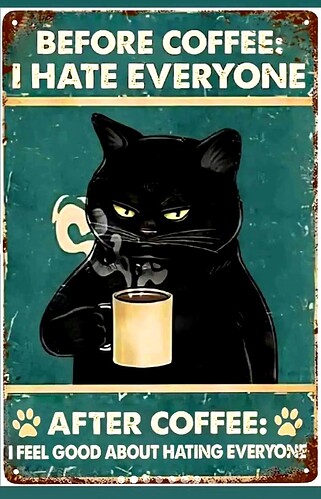 cat coffee