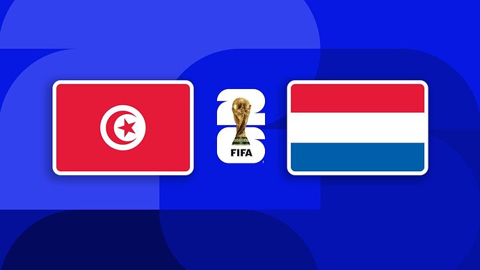 Tunisia - Netherlands   2606   0100