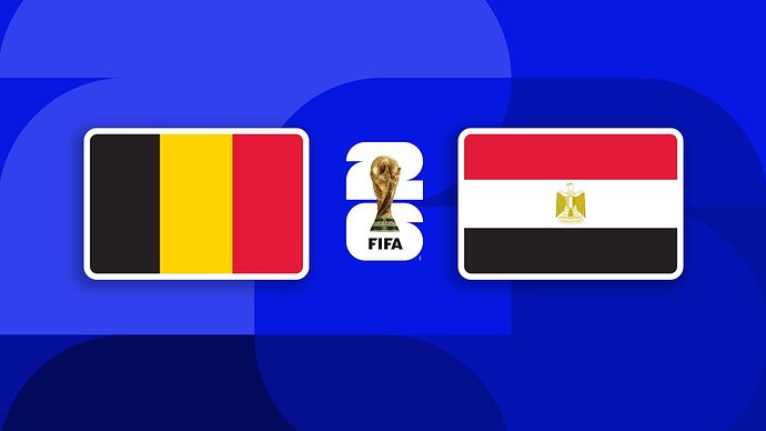 Belgium - Egypt
