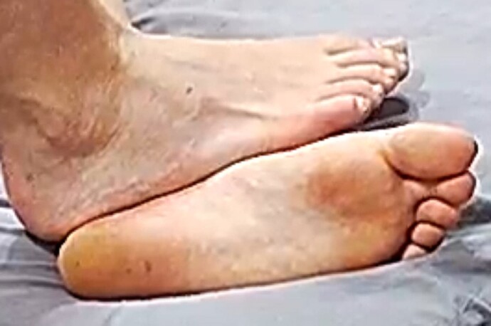 feet Candy red 6-27-22 2