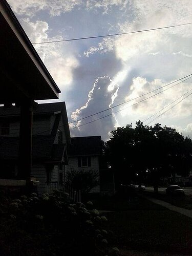 Fire Breathing Dragon in the Sky