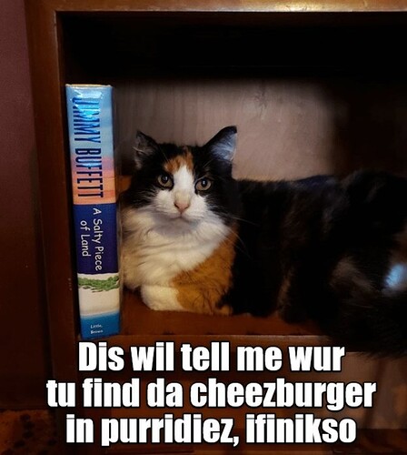 Jimmy, I hope they have Cheeseburgers in Paradise