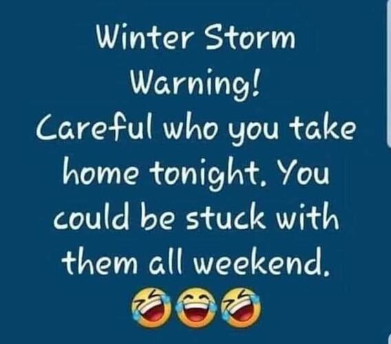 Winter storm warning
