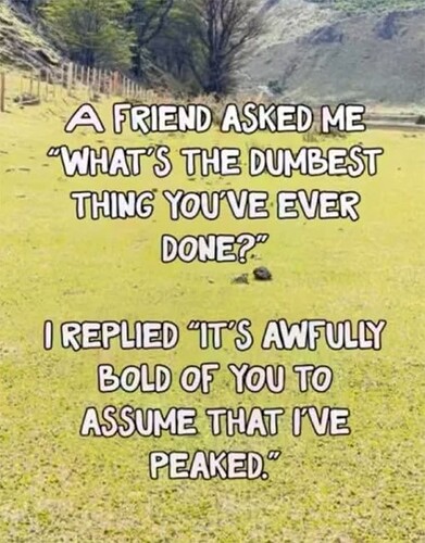 Not Peaked