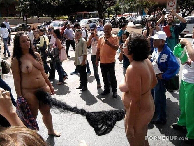 Pubic hair pull contest