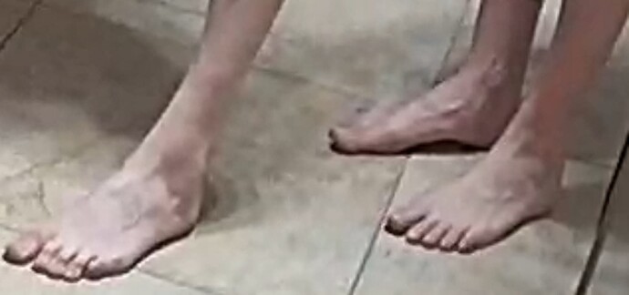 feet Francesca and friend 3-4-23