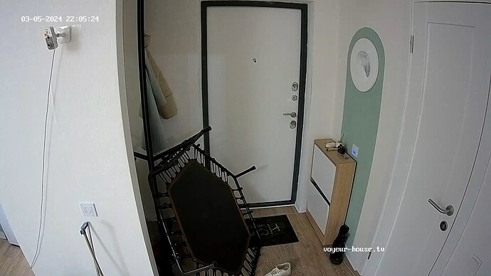 Trampoline on the way out