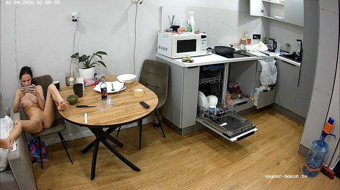 Ashampoo_Snap_mercredi 4 février 2026_0h9m27s_002_Kitchen camera at Xaner & Grossy reallifecam apartment at Voyeur House TV (cam12) - Google Chrome