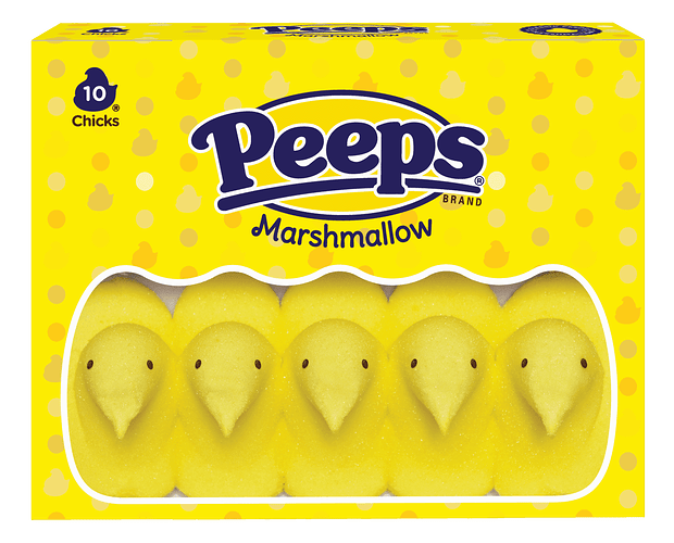 PEEPS_ChicksYellow10ctPKG