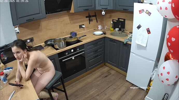 Ashampoo_Snap_mercredi 19 février 2025_23h39m53s_007_Kitchen camera at Raslan & Ballerina reallifecam apartment at Voyeur House TV (cam11) - Google Chrome