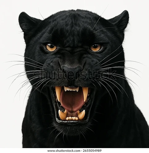 ferocious-black-panther-face-growling-600w-2655054989