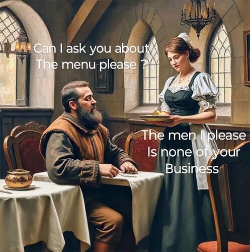 Menu Please