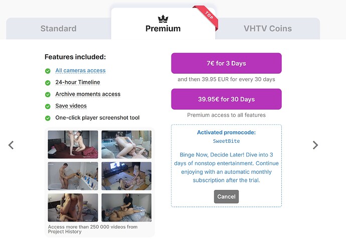 logged in view