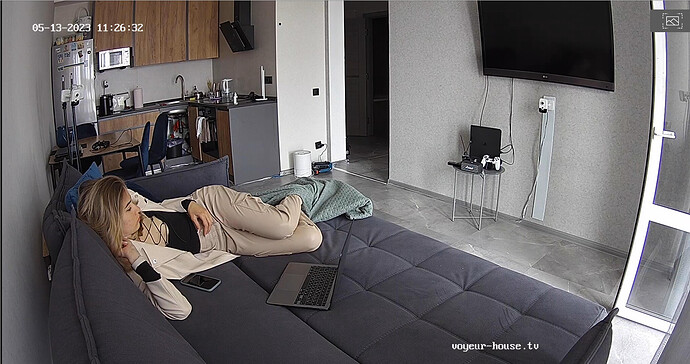 Screenshot 2023-05-13 at 12-45-15 Guest bedroom camera at Sophia Elon Claudia reallifecam apartment at Voyeur House TV (cam110)