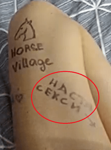 what Kerris leg says closer