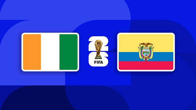 Côte d'Ivoire vs Ecuador