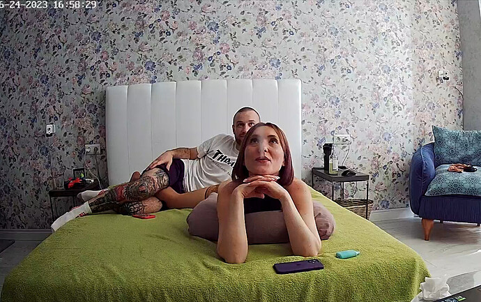 Screenshot 2023-06-24 at 09-59-14 Guest bedroom camera at Sophia Elon Claudia reallifecam apartment at Voyeur House TV (cam110)