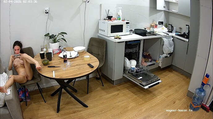 Ashampoo_Snap_mercredi 4 février 2026_0h4m25s_001_Kitchen camera at Xaner & Grossy reallifecam apartment at Voyeur House TV (cam12) - Google Chrome