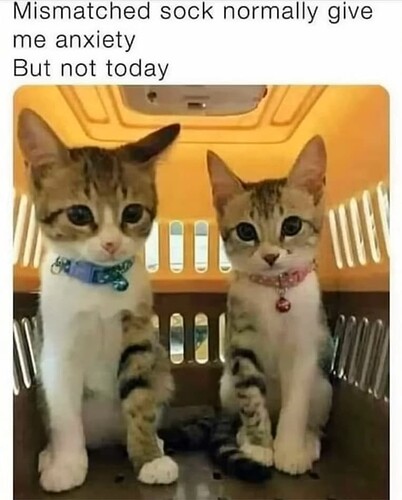 Mismatched Socks