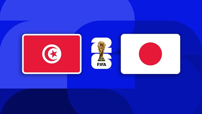 Tunisia - Japan   2106   0600