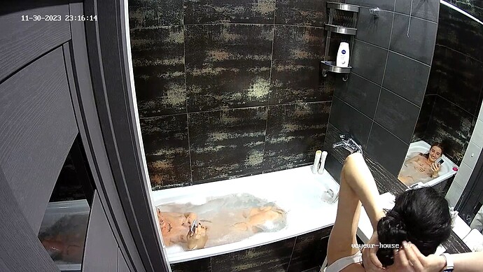 getting the hair ready