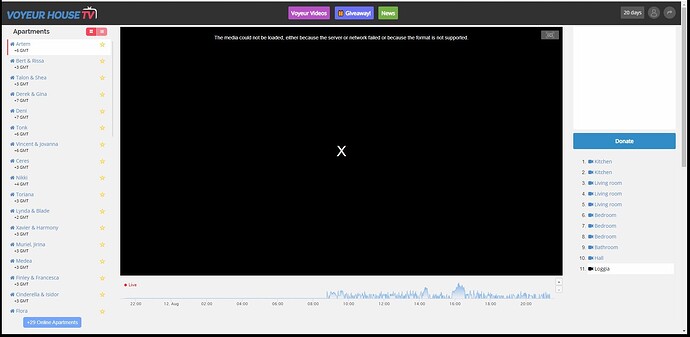 capture voyeur house