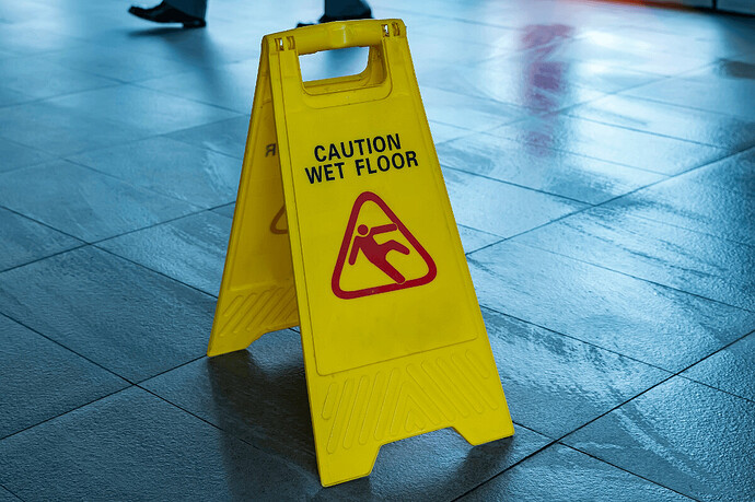 are-wet-signs-required-by-law