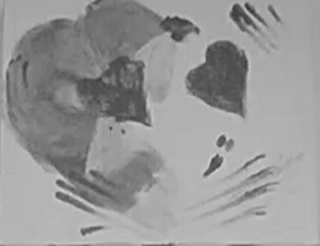 Pussasso painting night vision