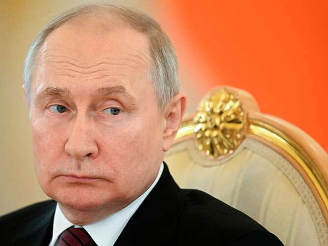 Putin guckt belämmert