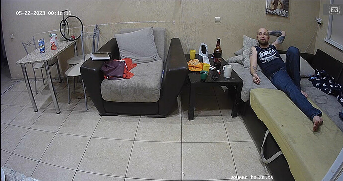 Screenshot 2023-05-21 at 20-08-41 Guest bedroom camera at Sophia Elon Claudia reallifecam apartment at Voyeur House TV (cam110)