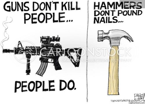 politics-guns_dont_kill_people-hammer-bullets-murder-assault_weapons-EC361419_low